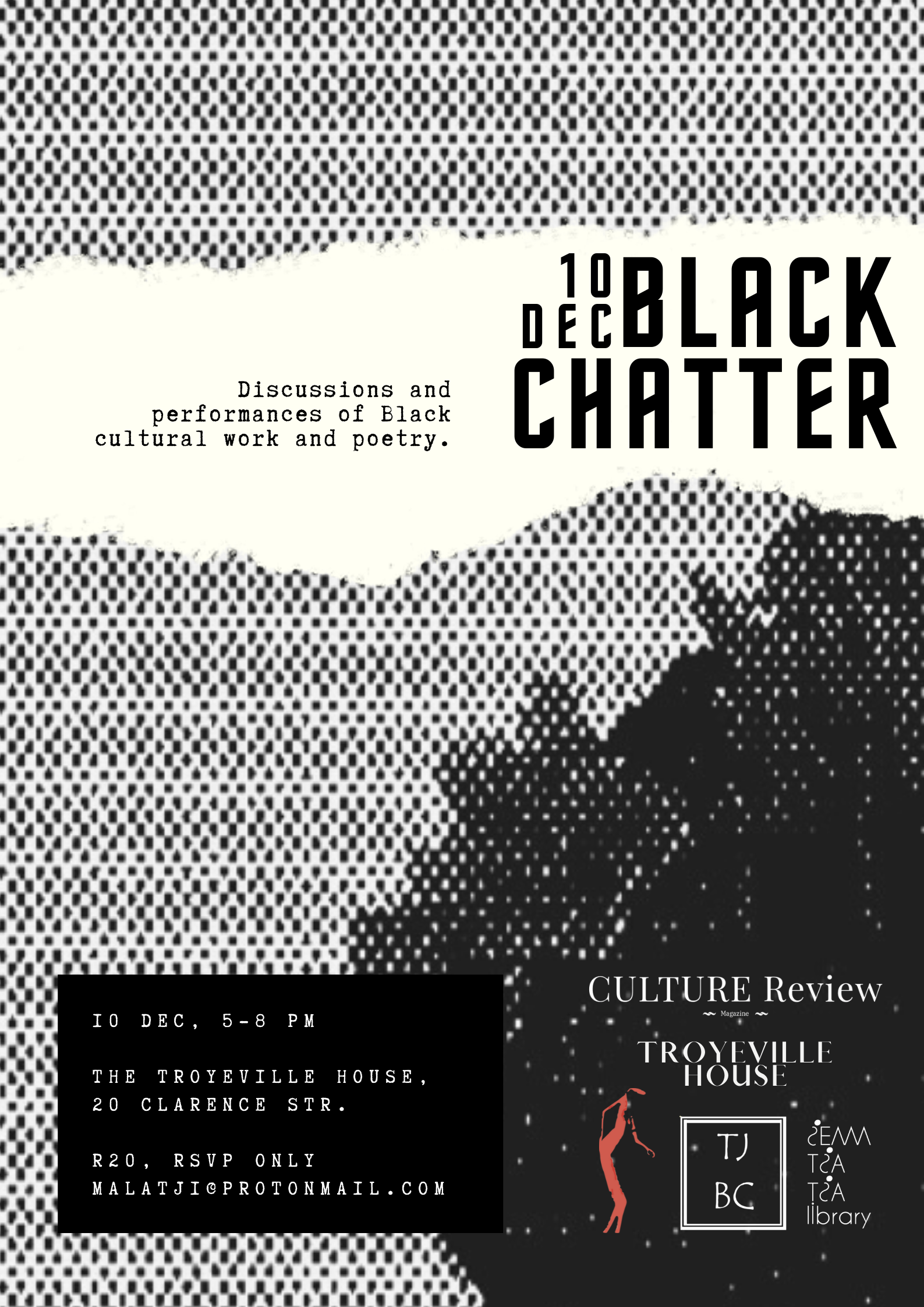 Event RSVP Information: Black Chatter